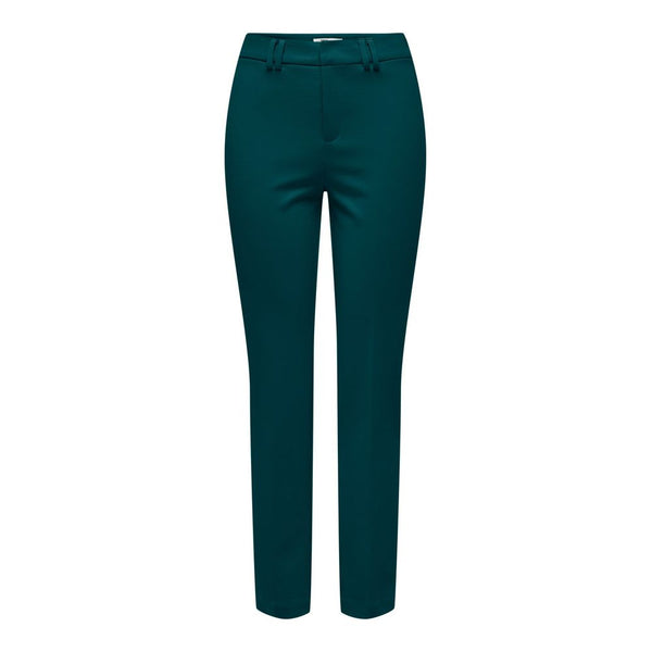 Green Polyester Jeans & Pant