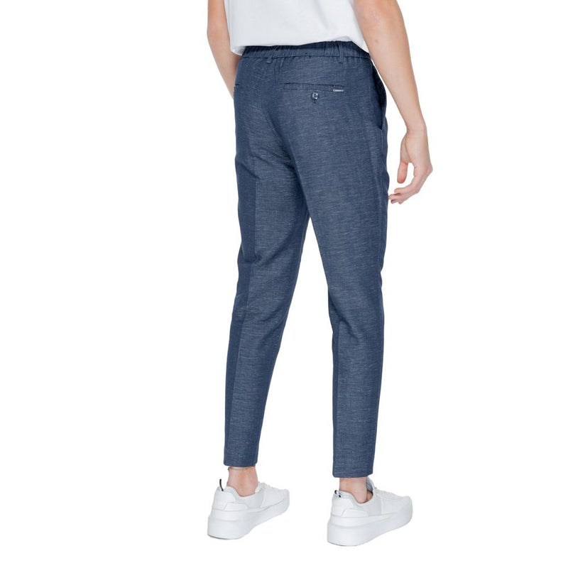 Blue Cotton Jeans & Pant