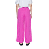 Pink Linen Jeans & Pant