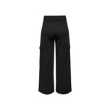 Black Polyester Jeans & Pant