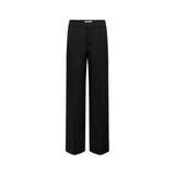 Black Polyester Jeans & Pant