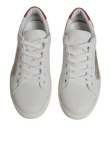 White London Calf Leather Sneakers Shoes