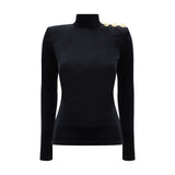 Turtleneck Long Sleeve Jersey