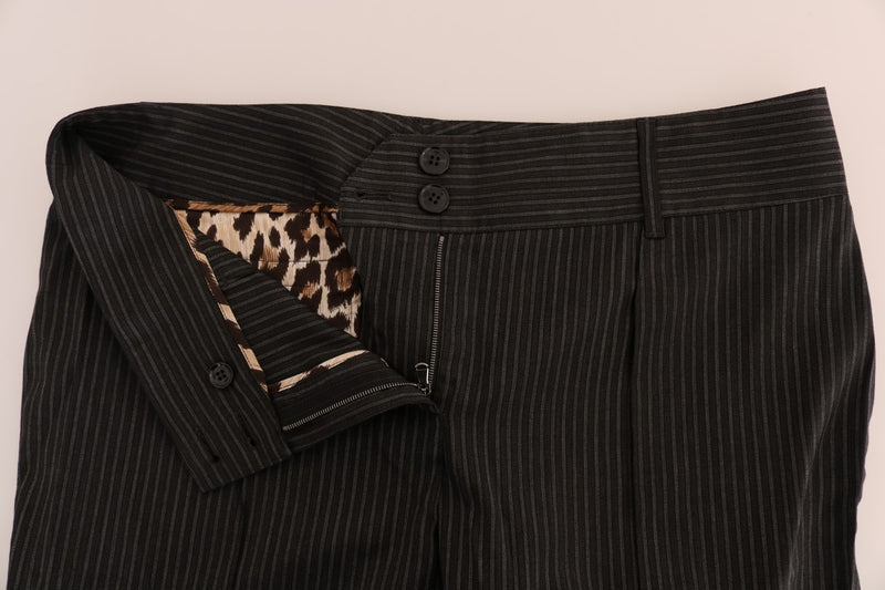 Eleganti pantaloni abiti a strisce