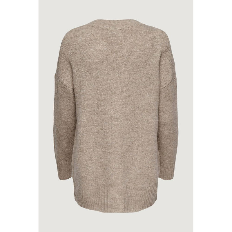 Beige Acrylic Sweater