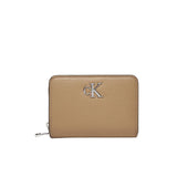 Beige Recycled Polyester Wallet