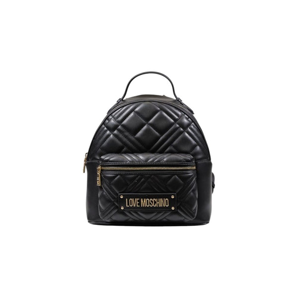 Black Polyethylene Backpack