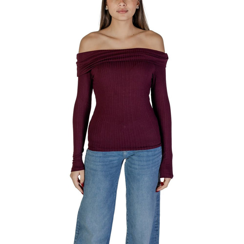 Bordeaux Viscose Tops & T-Shirt