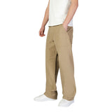 Beige Cotton Jeans & Pant