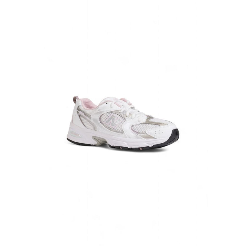 Pink Synthetic Material Sneaker