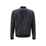 Leather Bomber Jacket