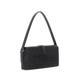 Strass Baguette Shoulder Bag