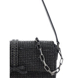 Strass Baguette Shoulder Bag