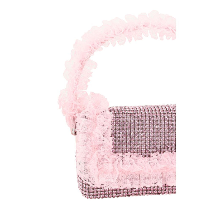 Crystal Lace Shoulder Bag