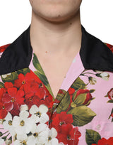 Multicolor Floral Button Down Casual Shirt