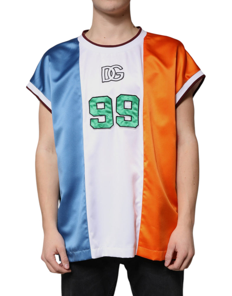 Multicolor Jersey Tank Sleeveless T-shirt