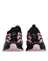 Black Pink SORRENTO Sport Stretch Sneakers Shoes