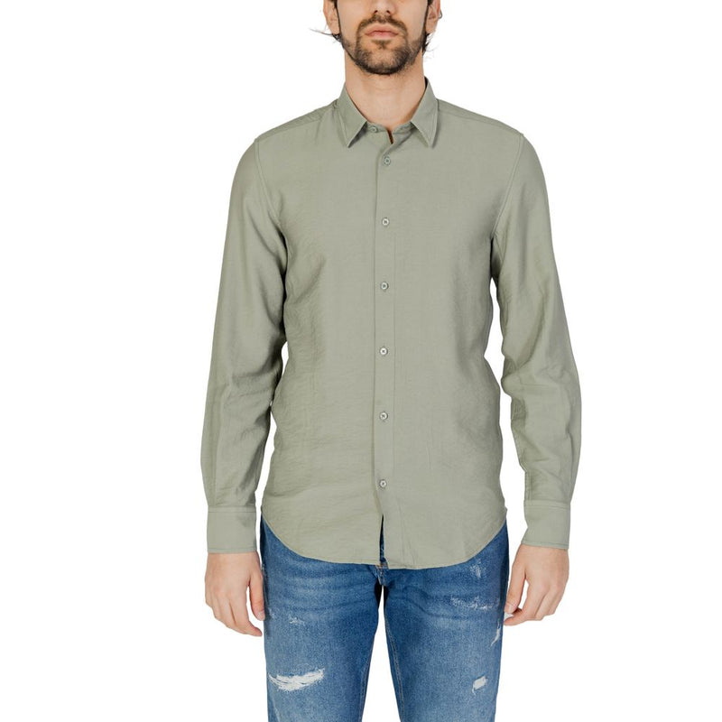 Green Viscose Shirt