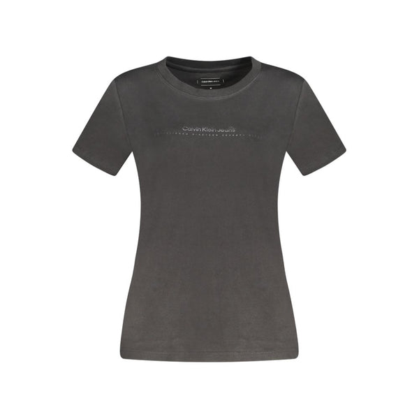 Black Cotton Tops & T-Shirt