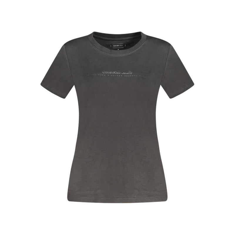 Black Cotton Tops & T-Shirt