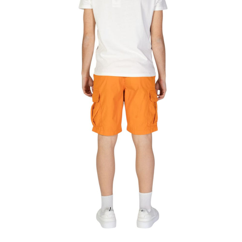 Orange Cotton Short