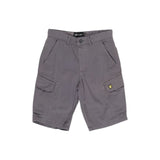 Gray Cotton Short