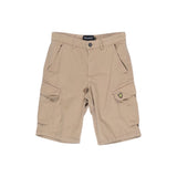 Beige Cotton Short