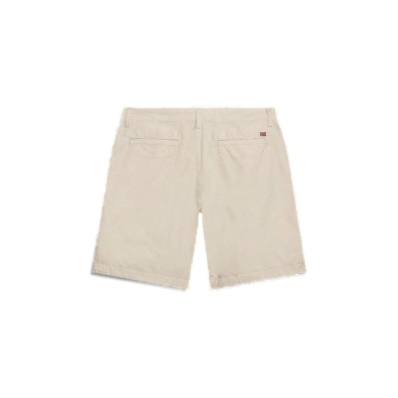 Beige Cotton Short