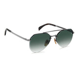 Gray Metal Sunglasses