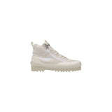 Beige Fabric Sneaker