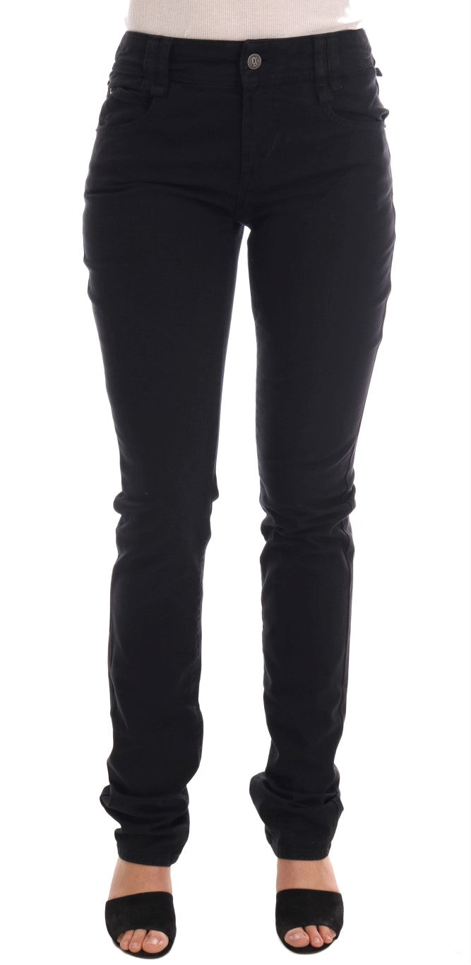 Chic Black Simim Fit Jeans Jeans