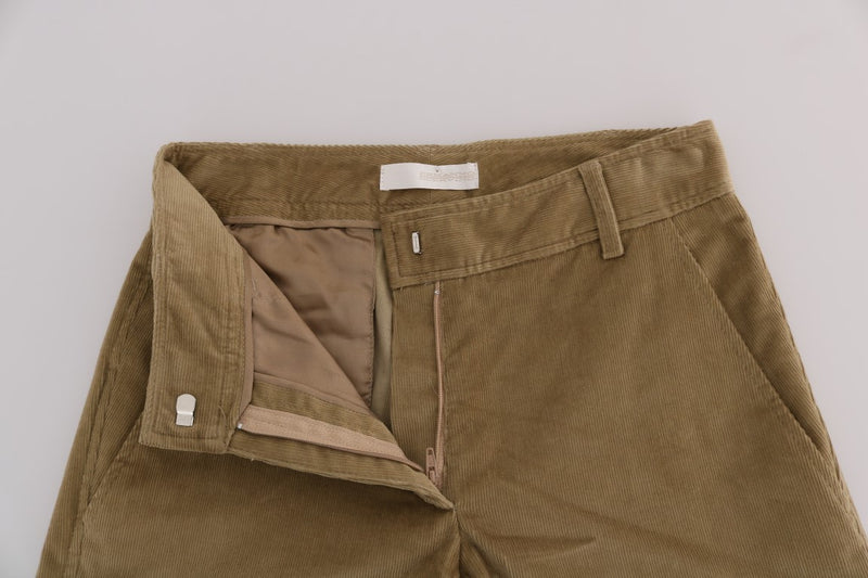 Pantalones casuales chic beige para estilo sofisticado