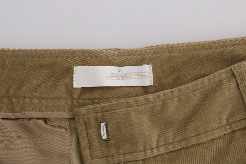 Schicke beige lässige Hosen für raffinierten Stil