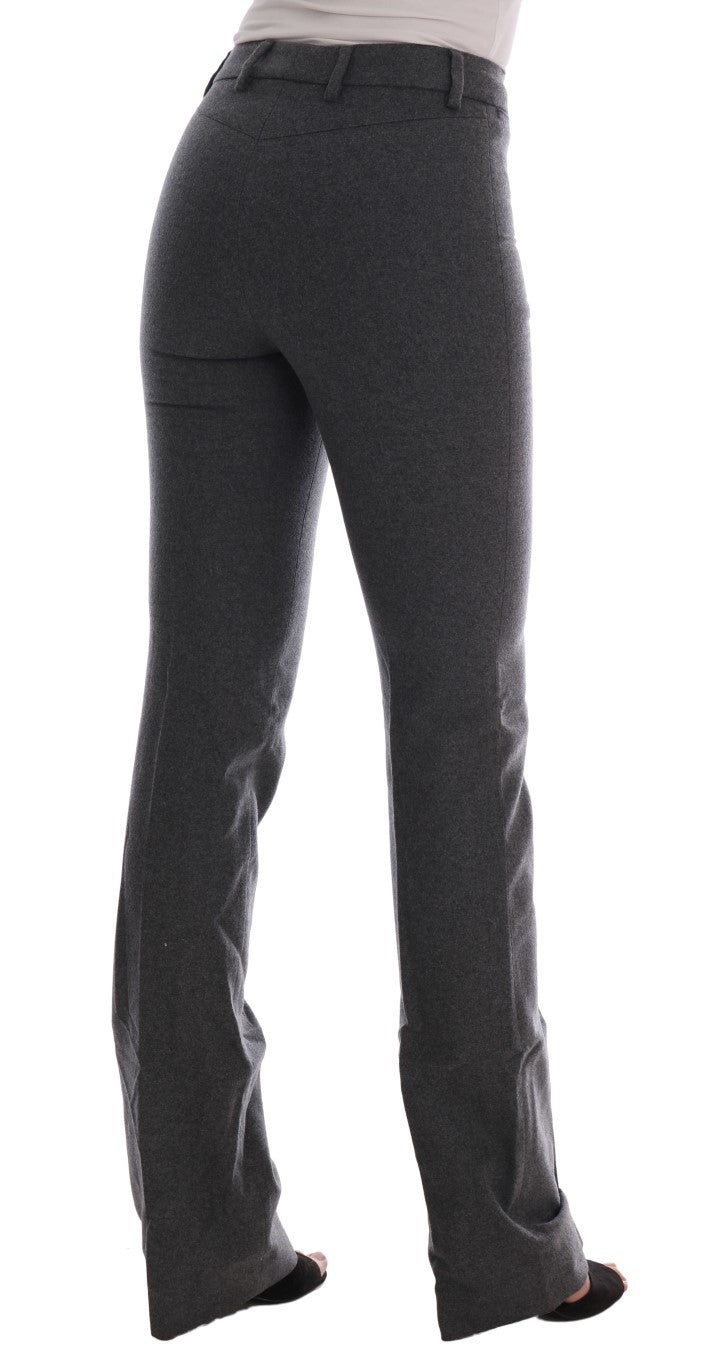 Chic Grey Formal Pants - Elegance Εξηγείται