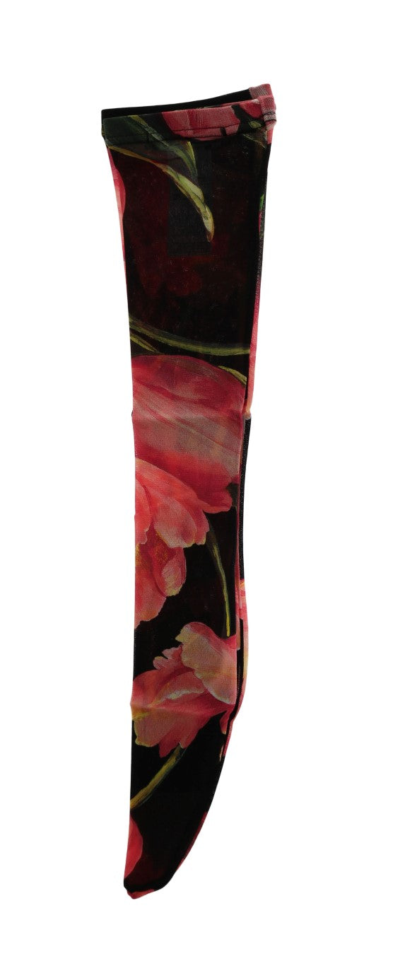 Floral Nylon Stretching Stretch