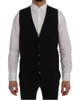 Elegant Striped Waistcoat Vest