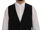 Elegant Striped Waistcoat Vest