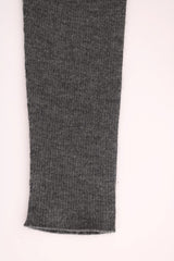 Chic Gray High Waist Cashmere Tights παντελόνια