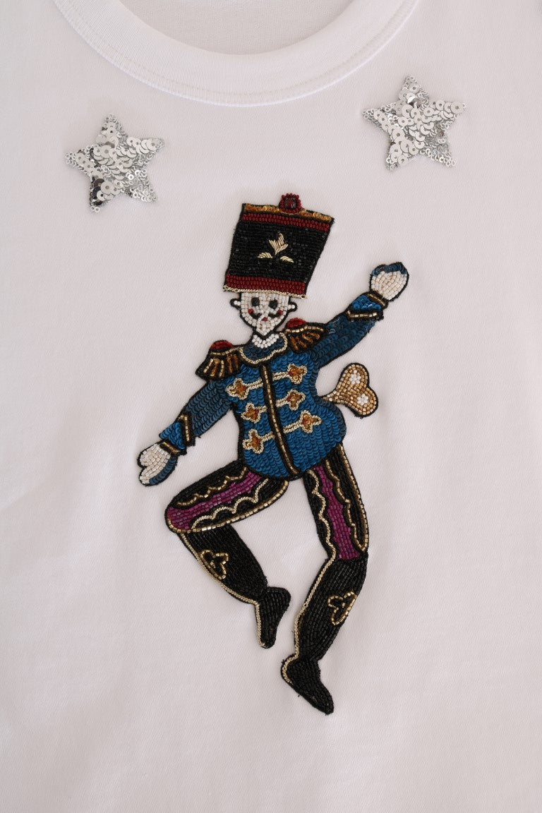 T-shirt en coton de contes de fées à paillettes