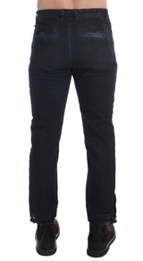 Chic Blue Slim Fit Denim Jeans