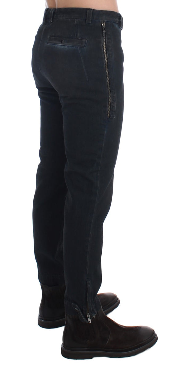 Jean en jean en denim chic slim bleu