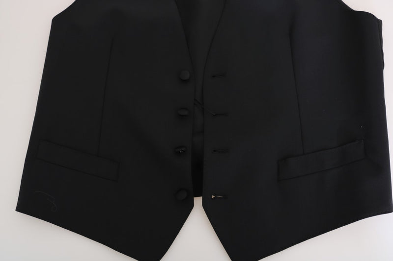 Elegante giubbotto formale in forma slim in nero