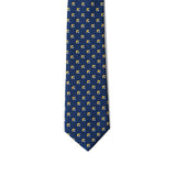 Blue Silk Ties & Bowty