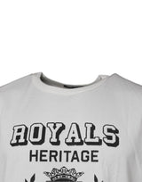 White Royals Heritage Cotton T-shirt