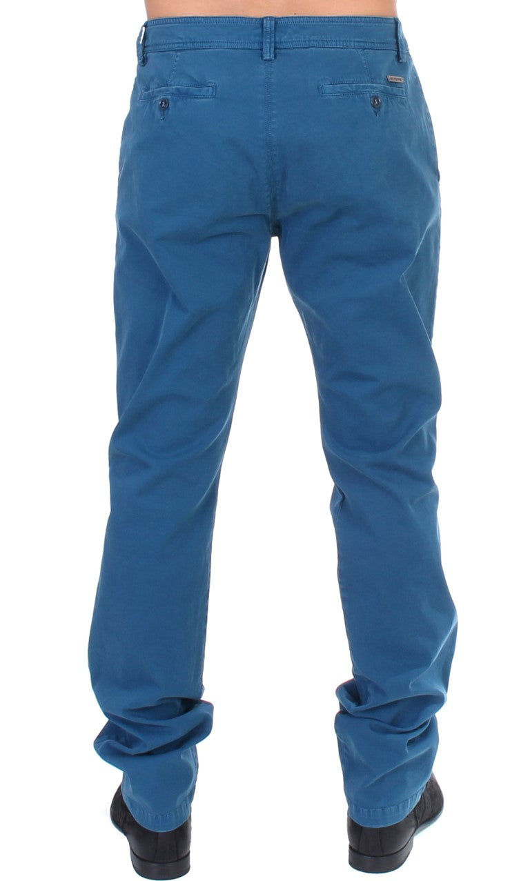 Elegante gerade fit Baumwollchinos