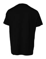 Black Crew Neck Short Sleeve T-shirt