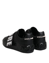 Black D&G AMORE Low Top Sneakers Shoes