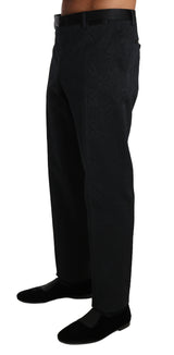 Formale Hose von Blumenbrokat