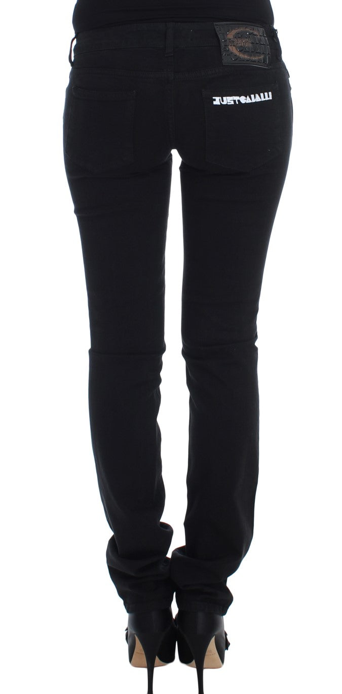 Jean noir skinny chic