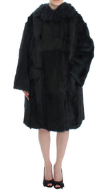 Squisita giacca da cappotto da shearling